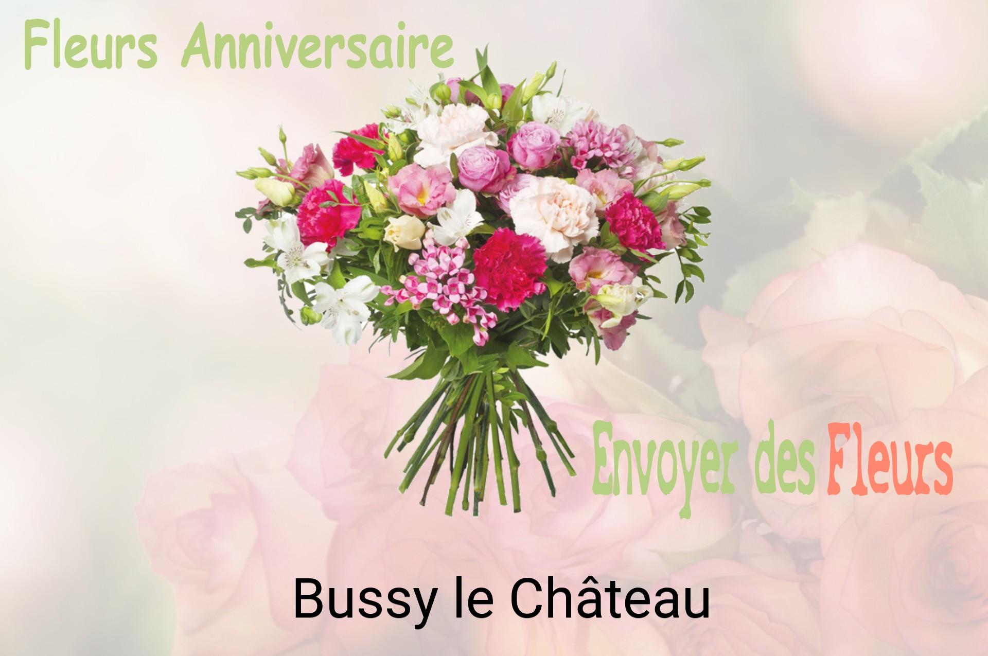 Bouquet de fleurs d’anniversaire livré à Bussy-le-Château
